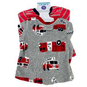 Carter's | Kid's One piece Zip Up Pyjama | 2 Pack | Grey & Pink | Various Sizes